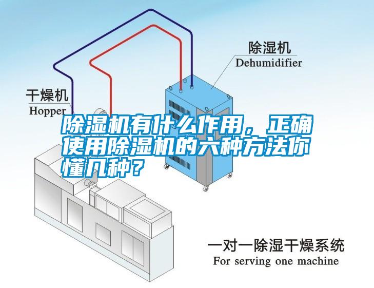 除濕機(jī)有什么作用，正確使用除濕機(jī)的六種方法你懂幾種？