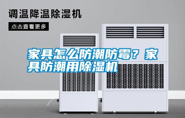 家具怎么防潮防霉？家具防潮用除濕機