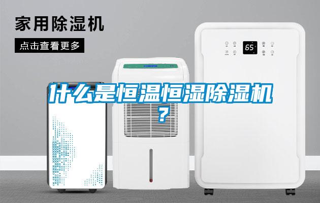 什么是恒溫恒濕除濕機(jī)？