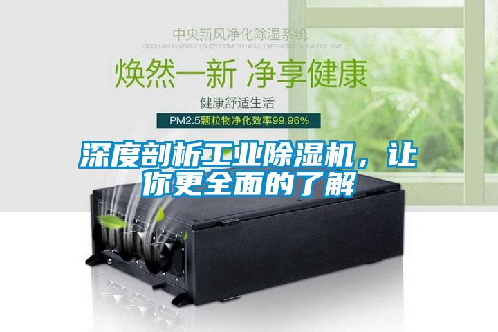 深度剖析工業(yè)除濕機(jī)，讓你更全面的了解