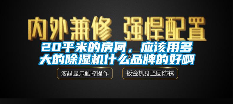 20平米的房間，應(yīng)該用多大的除濕機(jī)什么品牌的好啊