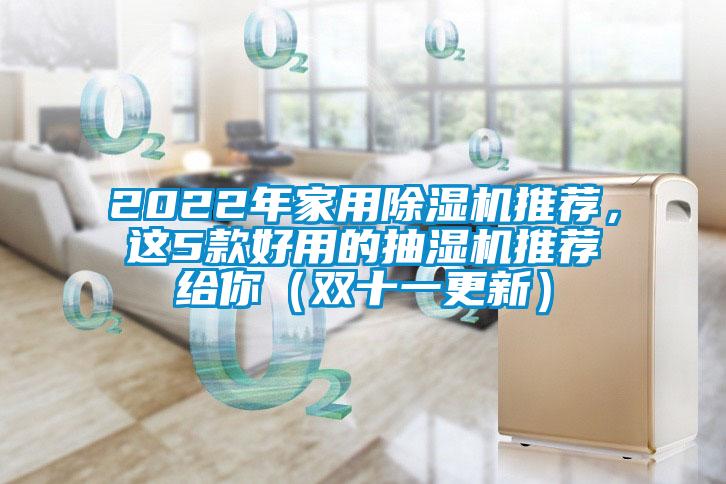 2022年家用除濕機(jī)推薦，這5款好用的抽濕機(jī)推薦給你（雙十一更新）