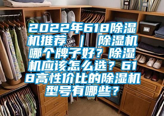 2022年618除濕機(jī)推薦 ｜ 除濕機(jī)哪個牌子好？除濕機(jī)應(yīng)該怎么選？618高性價比的除濕機(jī)型號有哪些？