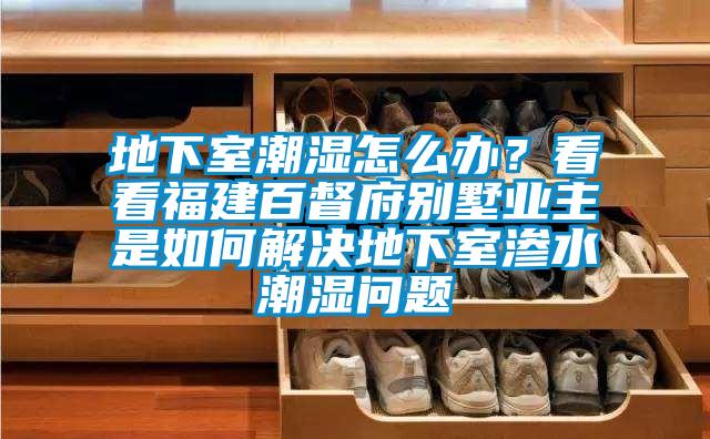 地下室潮濕怎么辦？看看福建百督府別墅業(yè)主是如何解決地下室滲水潮濕問題