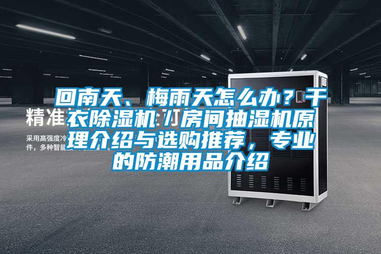 回南天、梅雨天怎么辦？干衣除濕機(jī)／房間抽濕機(jī)原理介紹與選購?fù)扑]，專業(yè)的防潮用品介紹