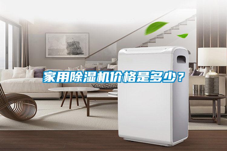 家用除濕機價格是多少？