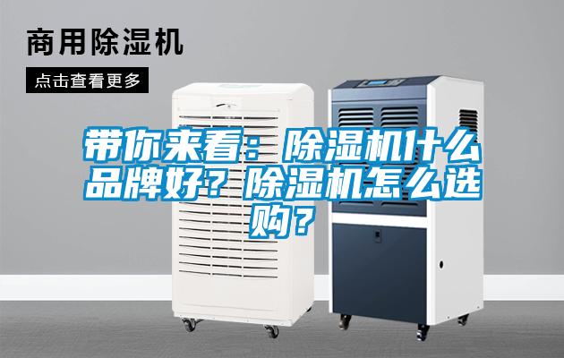 帶你來看：除濕機什么品牌好？除濕機怎么選購？