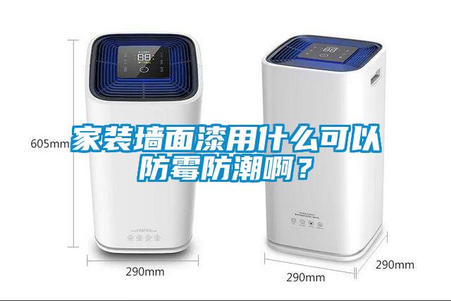 家裝墻面漆用什么可以防霉防潮啊？