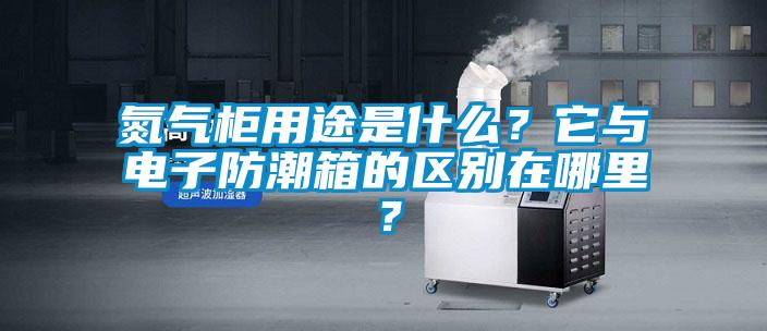 氮氣柜用途是什么？它與電子防潮箱的區(qū)別在哪里？