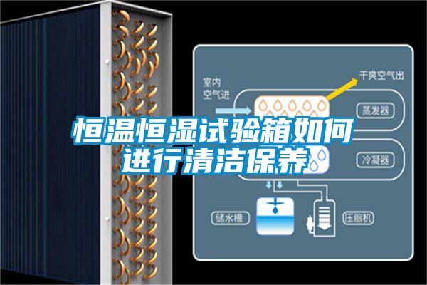 恒溫恒濕試驗(yàn)箱如何進(jìn)行清潔保養(yǎng)