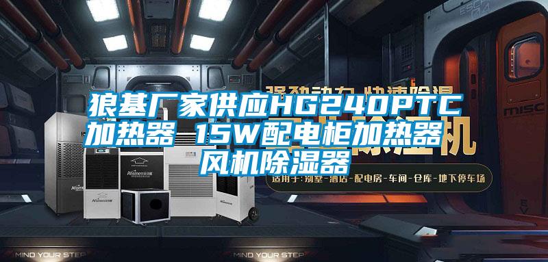 狼基廠家供應(yīng)HG240PTC加熱器 15W配電柜加熱器 風(fēng)機(jī)除濕器