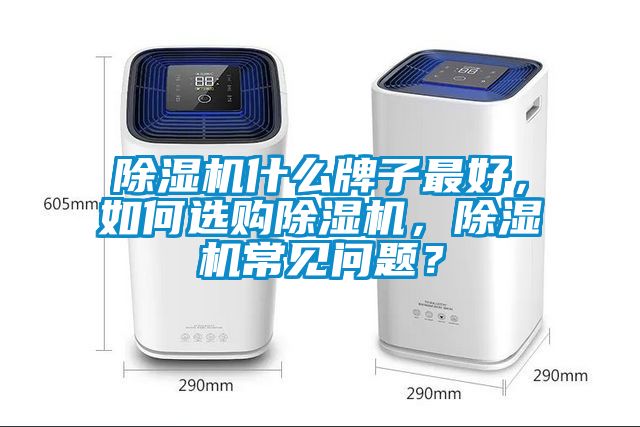 除濕機什么牌子最好，如何選購除濕機，除濕機常見問題？