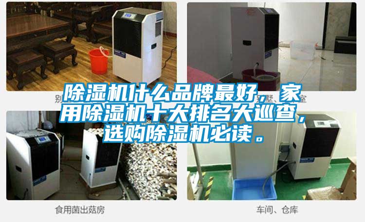 除濕機什么品牌最好，家用除濕機十大排名大巡查，選購除濕機必讀。