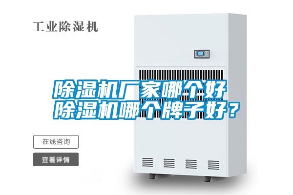 除濕機廠家哪個好 除濕機哪個牌子好？