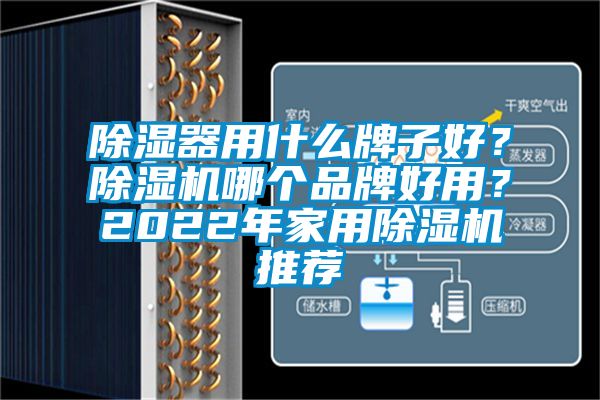 除濕器用什么牌子好？除濕機哪個品牌好用？2022年家用除濕機推薦