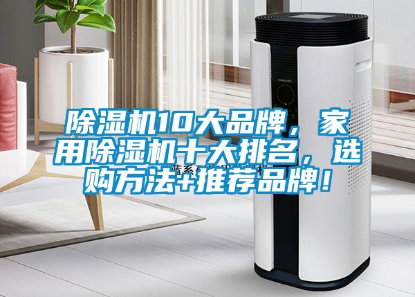 除濕機10大品牌，家用除濕機十大排名，選購方法+推薦品牌！