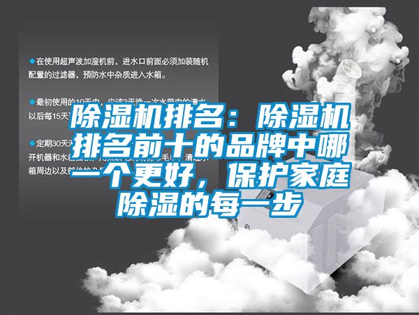 除濕機排名：除濕機排名前十的品牌中哪一個更好，保護家庭除濕的每一步