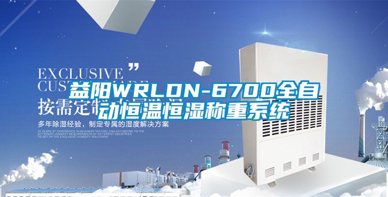 益陽WRLDN-6700全自動恒溫恒濕稱重系統(tǒng)