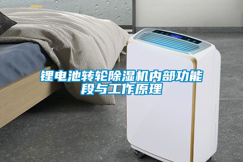 鋰電池轉(zhuǎn)輪除濕機內(nèi)部功能段與工作原理