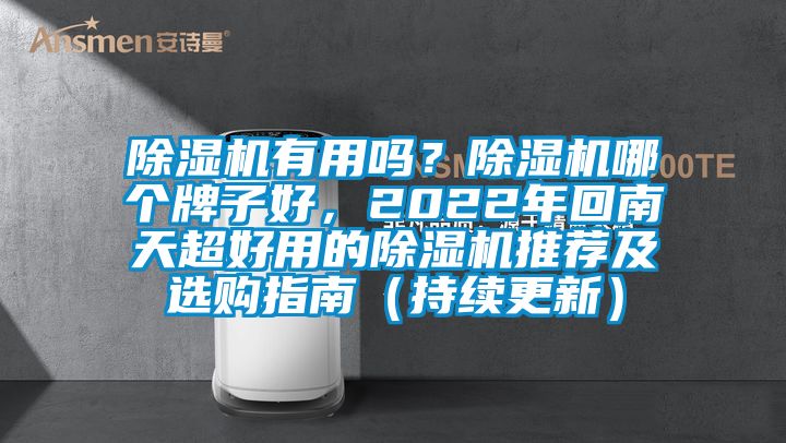 除濕機(jī)有用嗎？除濕機(jī)哪個(gè)牌子好，2022年回南天超好用的除濕機(jī)推薦及選購(gòu)指南（持續(xù)更新）